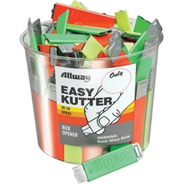 Allway Allway Tools 7035 Neon Easy Kutter Bucket   Pack of 50 37064070359